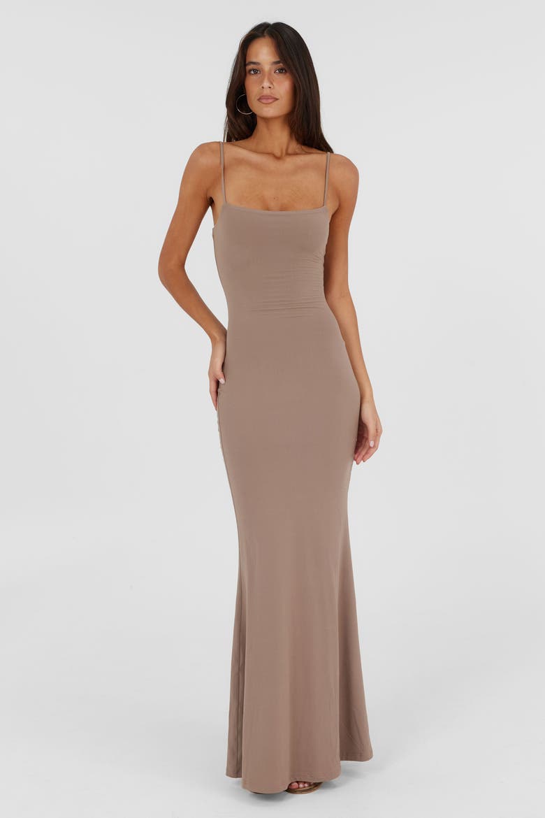 Clarisse Maxi Dress, Main, color, Natural