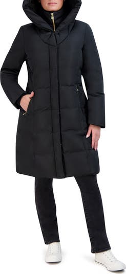 Cole Haan quilted buffer hotsell coat