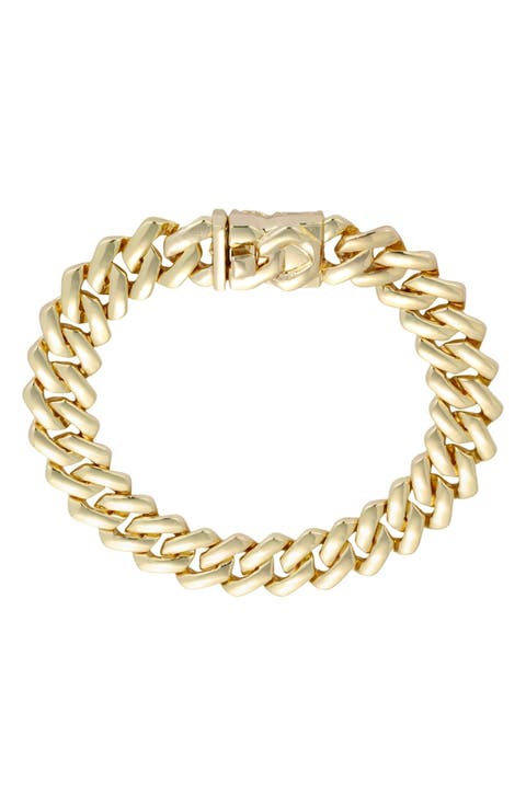 Men's Cuban Curb Chain Bracelet