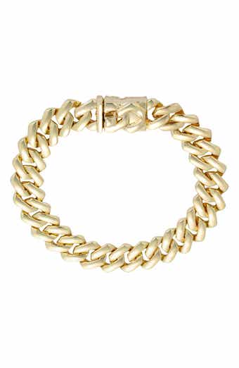 Men's Cuban Curb Chain Bracelet