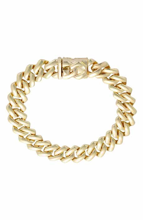 Men's Cuban Curb Chain Bracelet