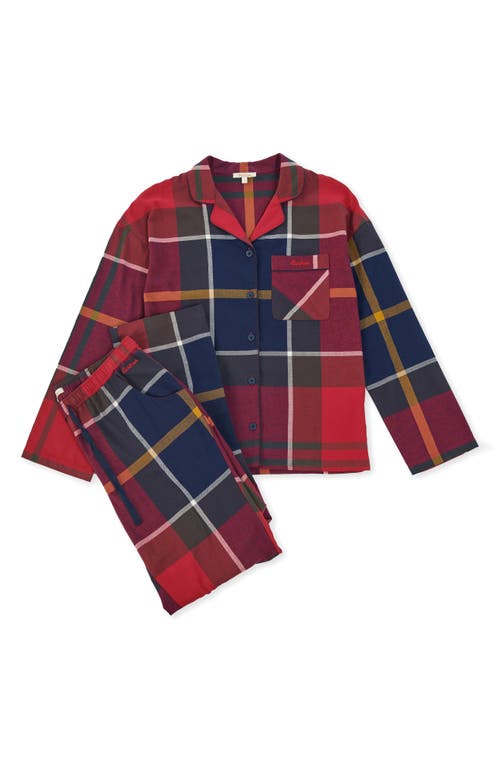 Barbour Ellery Large Tartan Check Cotton Pajama Set