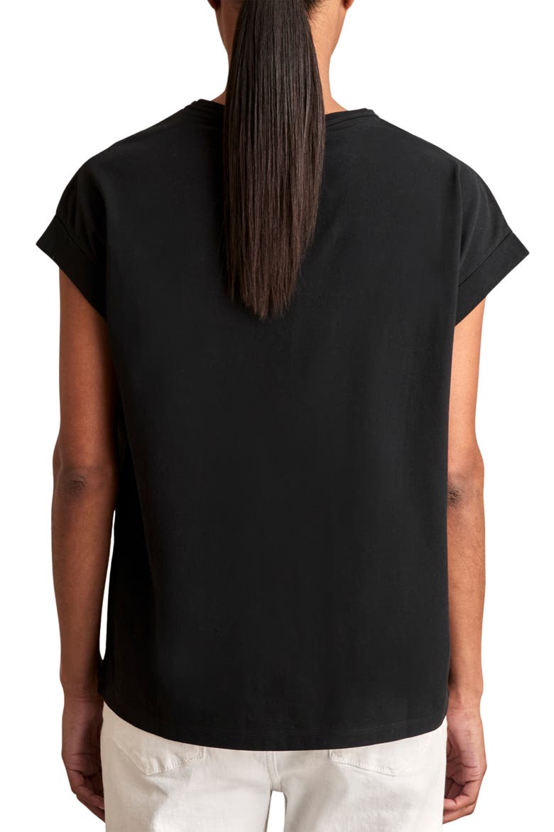 Tommie Crewneck T-Shirt, Alternate, color, BLACK