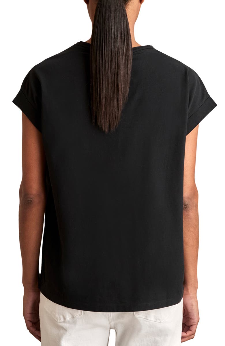 Reiss Tommie Crewneck T-Shirt, Alternate, color, Black