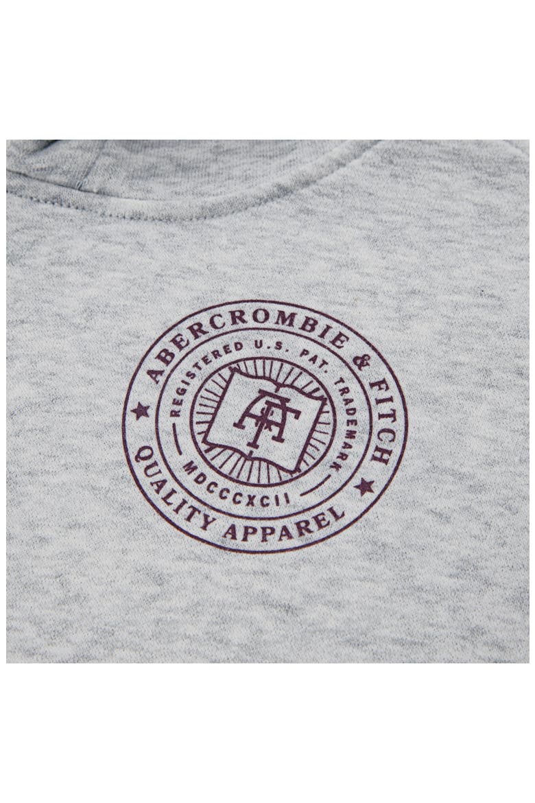Kids' Cotton Blend Hoodie, Alternate, color, LIGHT GREY HEATHER