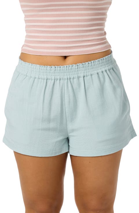 Sanders Smocked Waist Shorts