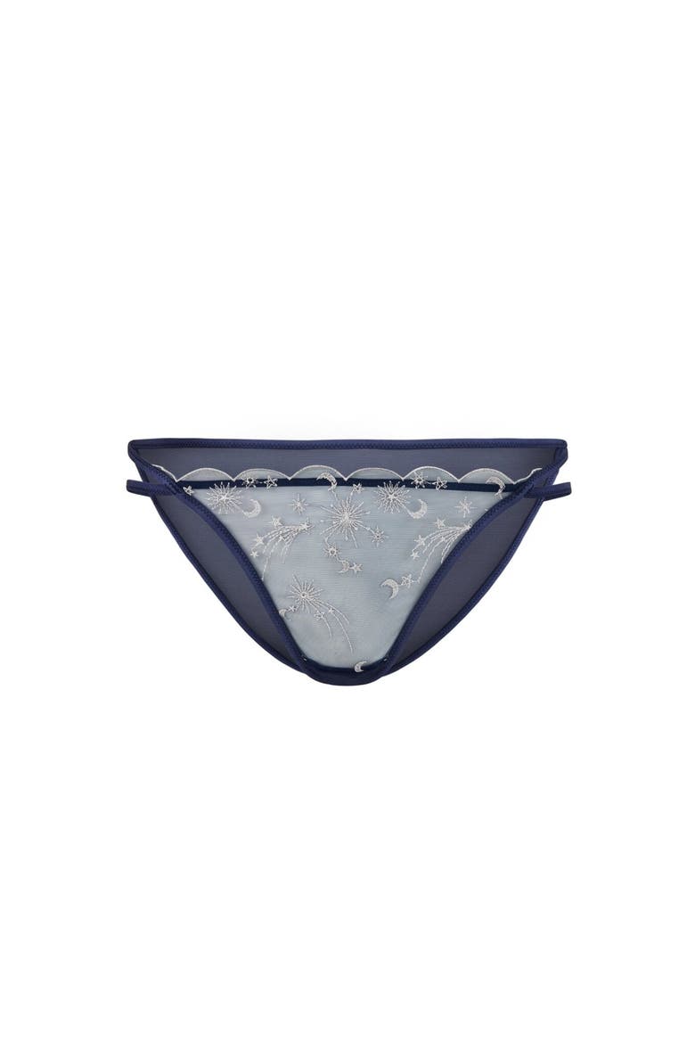 Estelle Bikini Panties, Alternate, color, Dark blue