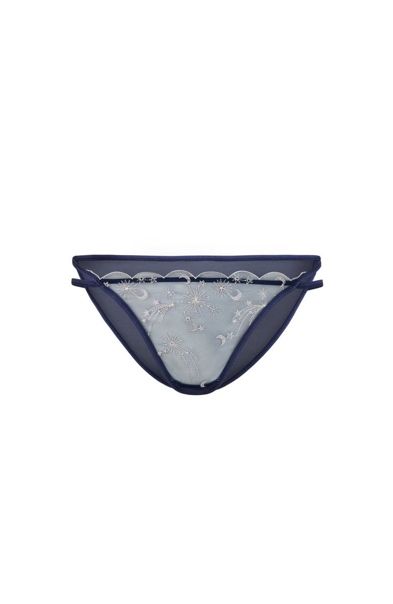 Adore Me Estelle Bikini Panties, Alternate, color, Dark Blue