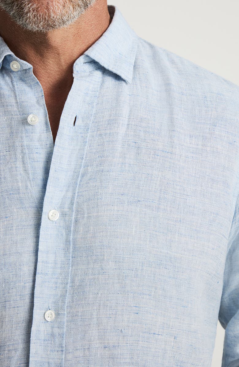 34 Heritage Linen Button-Up Shirt, Alternate, color, 