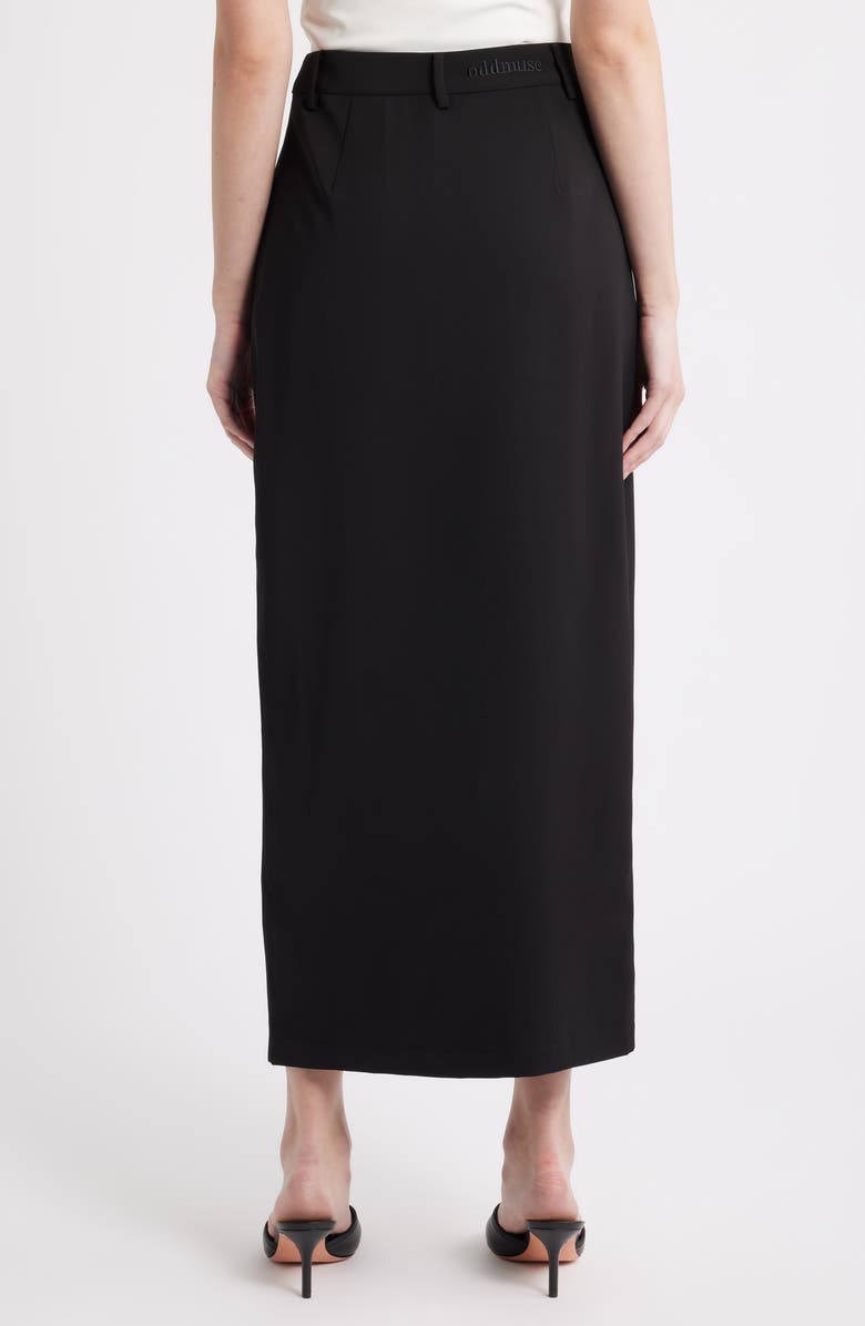Odd Muse The Ultimate Muse Midi Trouser Skirt, Alternate, color, Black