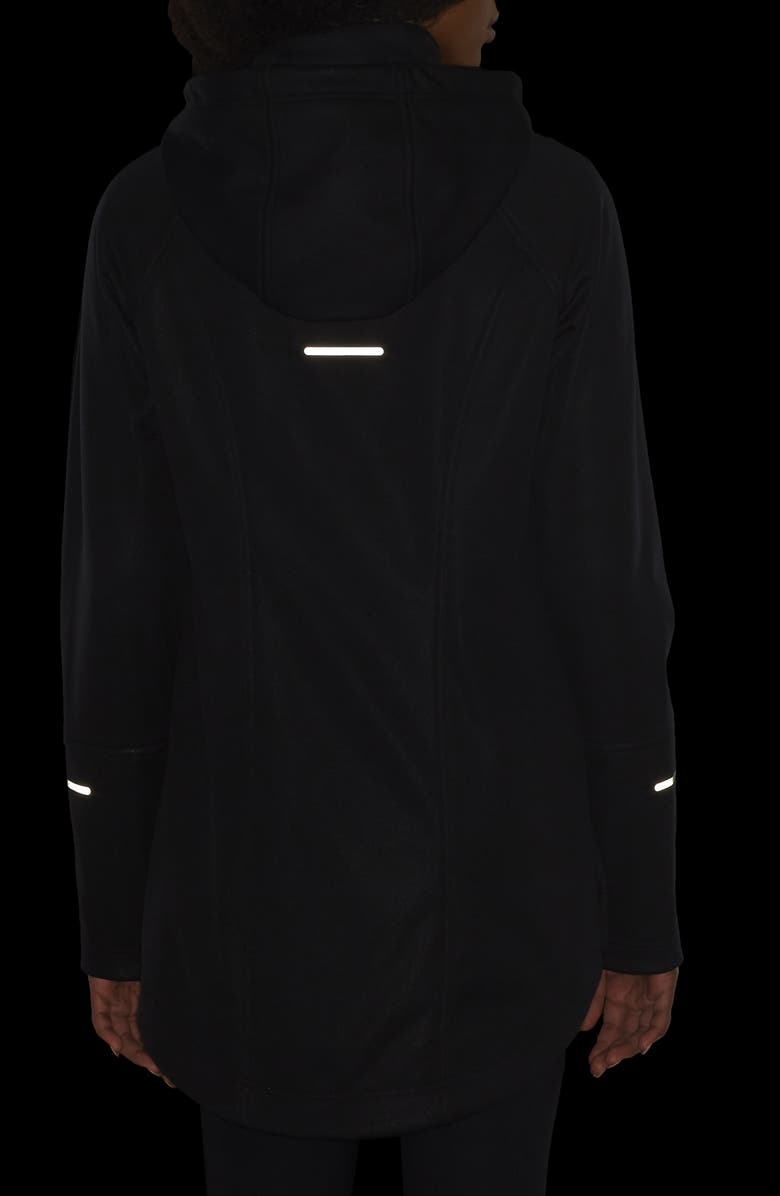 Zella Aero Hooded Soft Shell Training Jacket, Alternate, color,