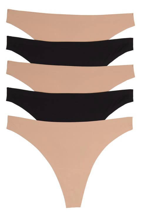 Flex Bonded Assorted 5-Pack Thongs