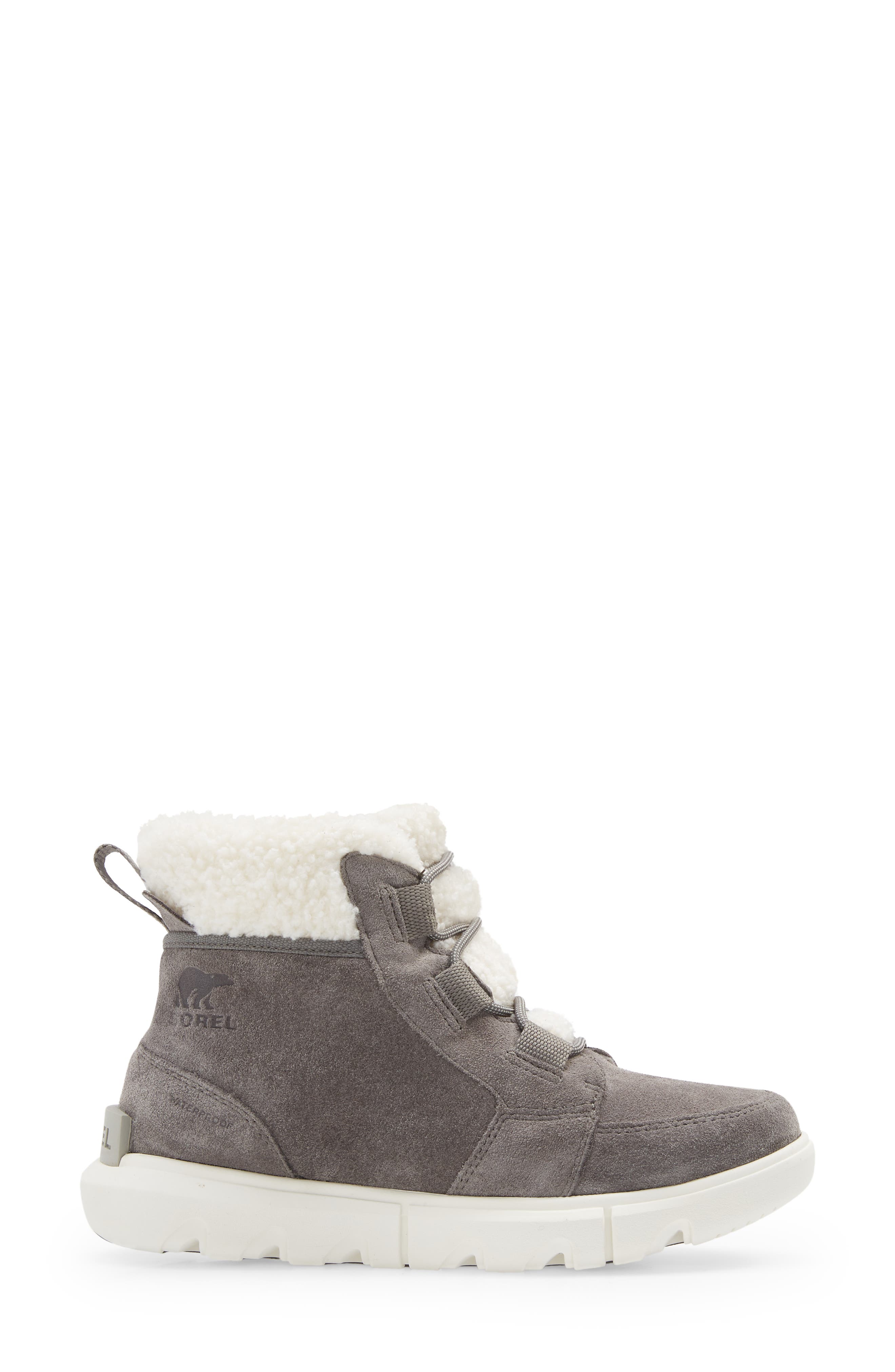 SOREL Explorer<sup>™</sup> II Carnival Cozy Faux Shearling Lined Waterproof Bootie, Alternate, color, 