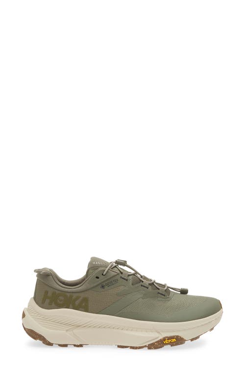 Hoka Transport Gtx Shoe In Gray