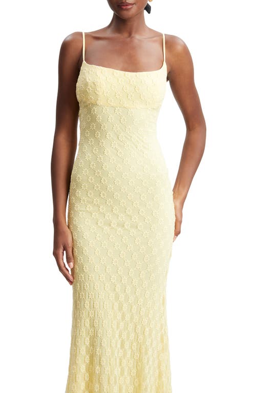 BARDOT BARDOT ADONI FLORAL EMBROIDERED MESH SLIPDRESS 