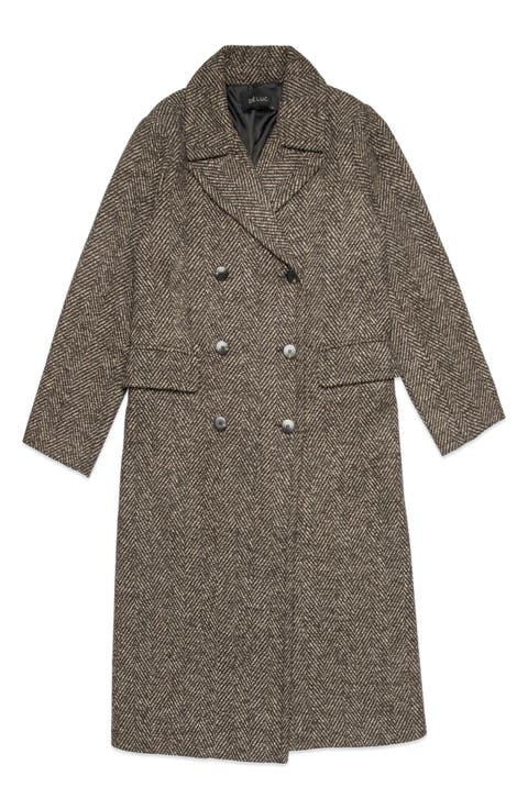 Cameron Herringbone Coat