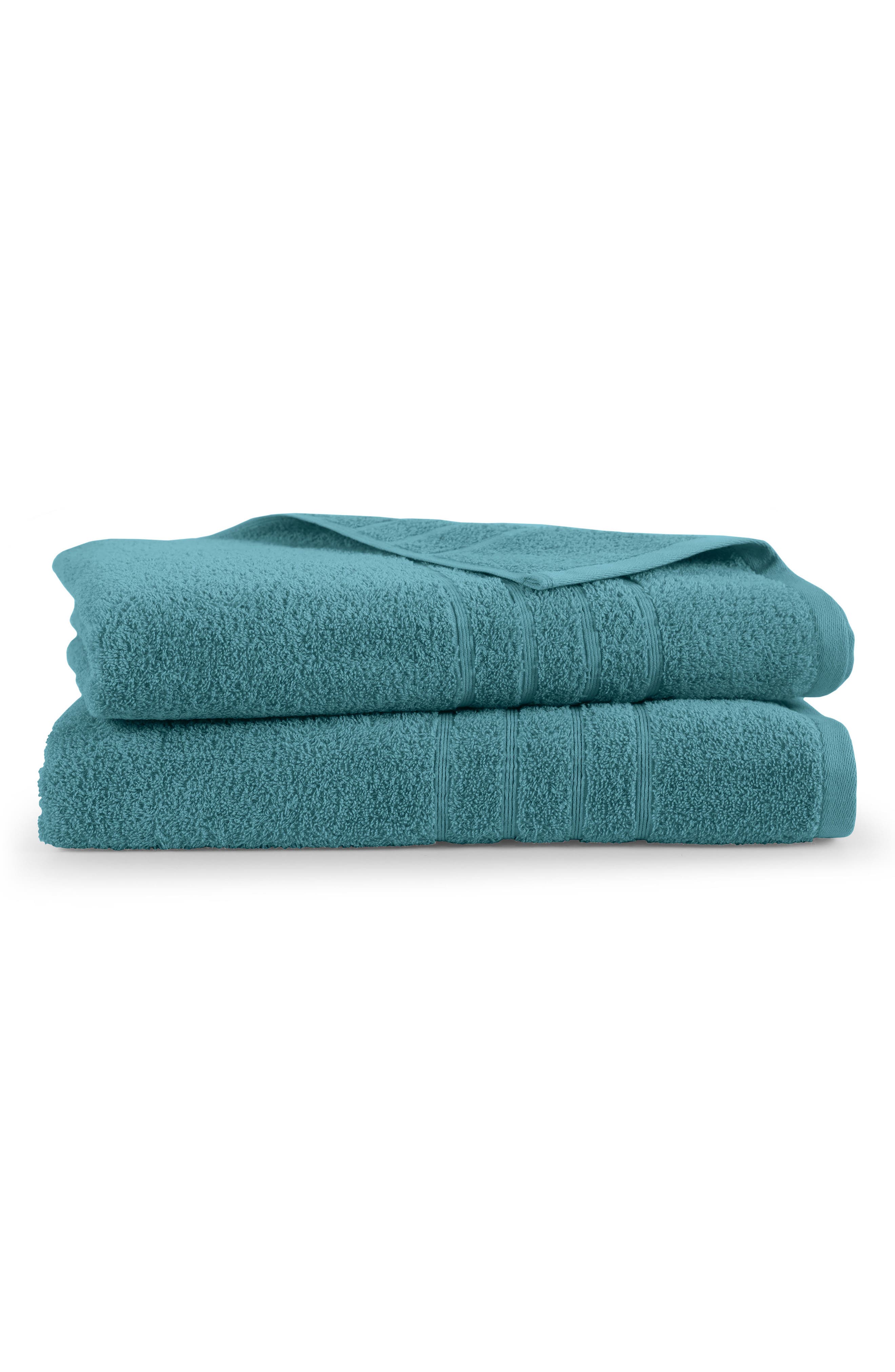 Martex Ultimate 2-piece Bath Towel Set In Green