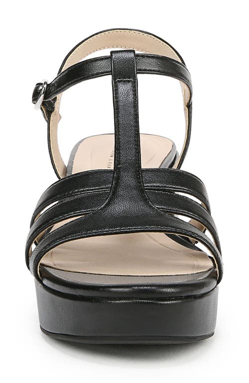 Lifestride Rio Ankle Strap Platform Sandal In Black