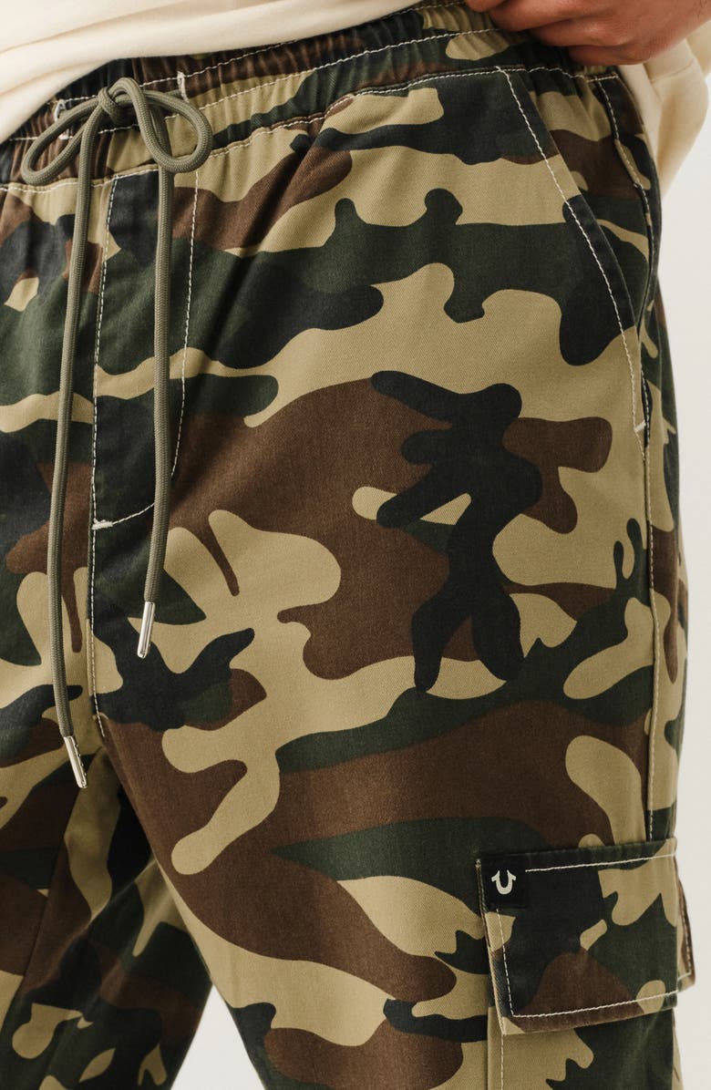 True Religion Camo Cargo Joggers, Alternate, color,