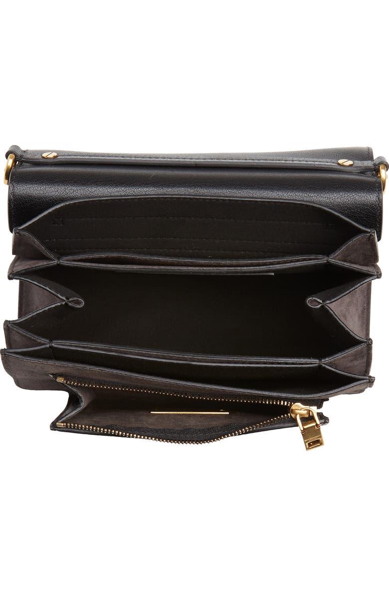 Givenchy Small GV3 Leather & Suede Crossbody Bag, Alternate, color,