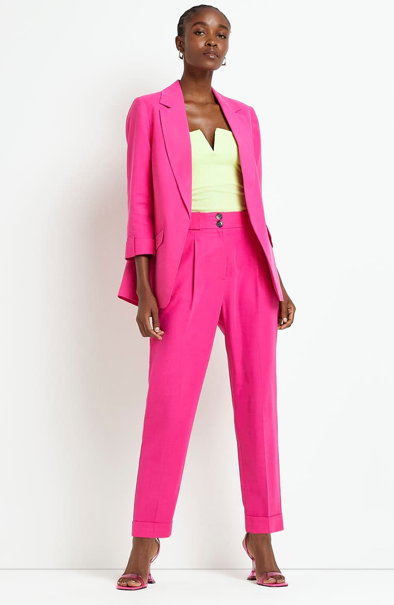 River Island Edge to Edge Casual Blazer, Alternate, color, 