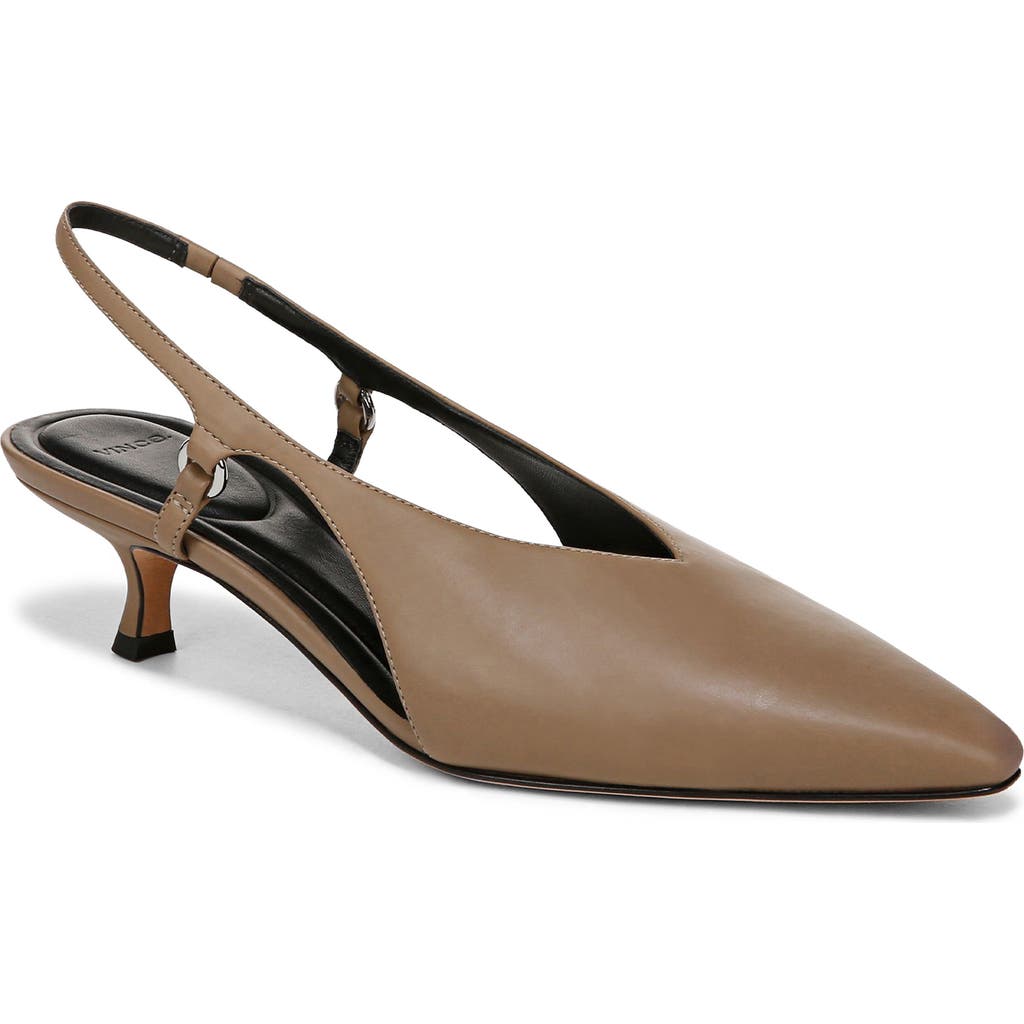 Vince Sabrina Slingback Kitten Heel Pump