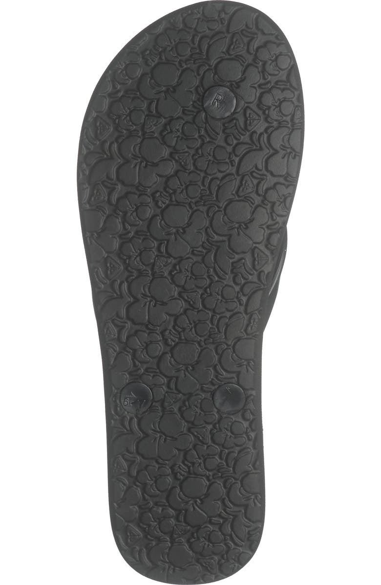 Roxy Tahiti VII Flip Flop, Alternate, color, Black Multi