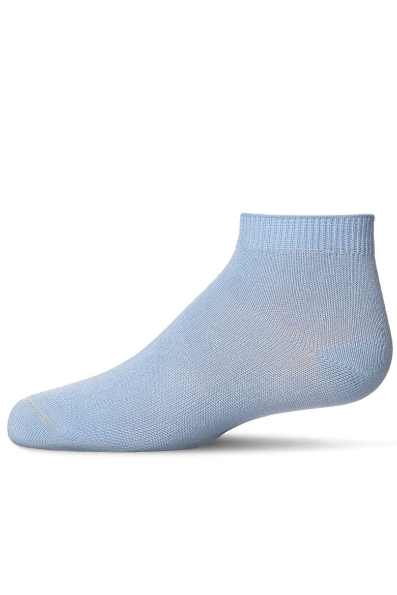 Basic Silky-Soft Gauge Ankle Sock, Main, color, Bluejay