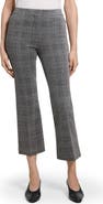 Theory Glen Plaid Ankle Kick Pants
