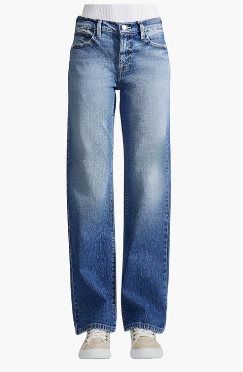 Julie Premier High Rise Straight Jeans