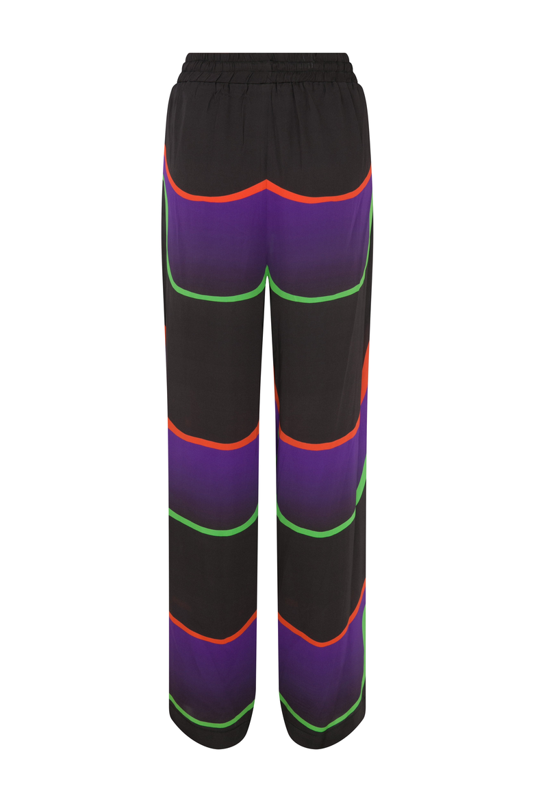WAVES PANT, Alternate, color, Black / Abstract Print