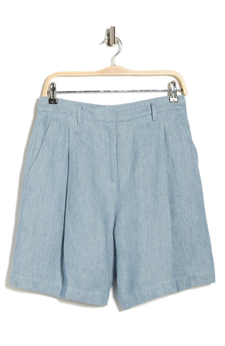 TWP Fisher Hemp Shorts, Alternate, color, Light Indigo