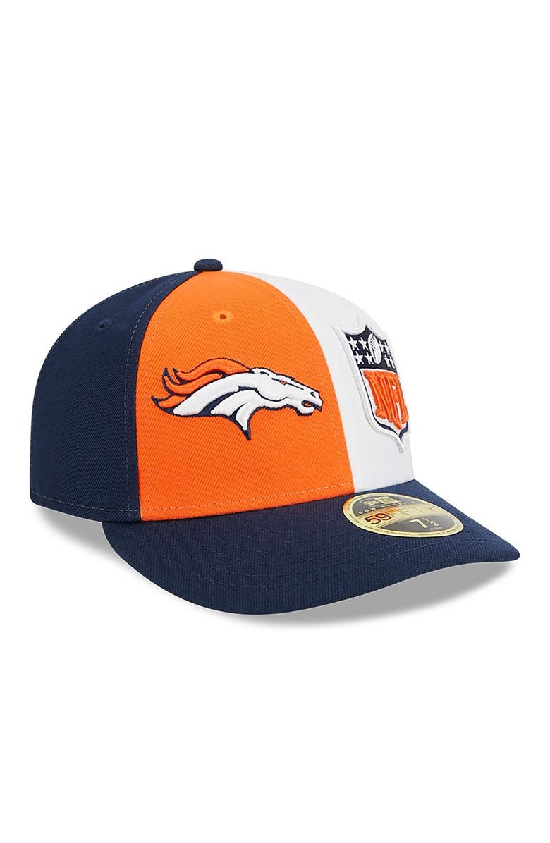 New Era Men's New Era  Orange/Navy Denver Broncos 2023 Sideline Low Profile 59FIFTY Fitted Hat, Main, color, 