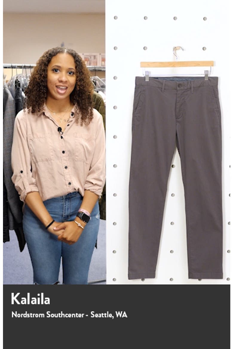 New Ballard Trim Fit Flat Front Chino Pants video