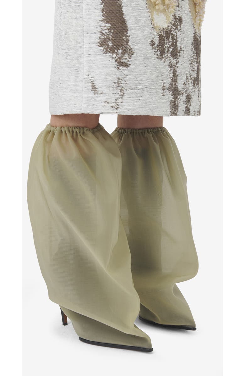 McQueen Bag Pointed Toe Boot, Alternate, color,