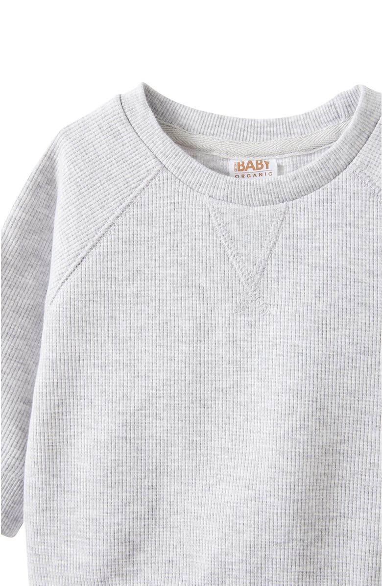 Cotton On Kids Organic Waffle Long Sleeve Top, Alternate, color, 