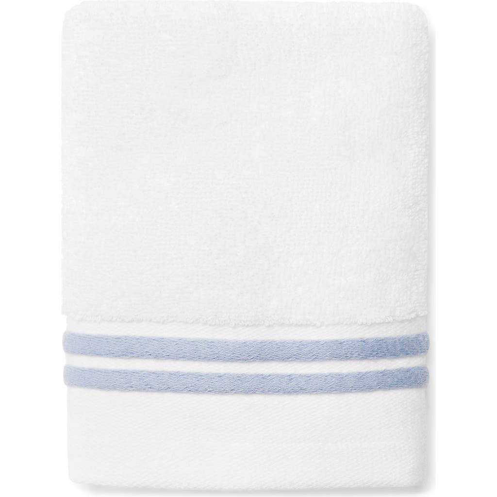 Sferra Aura Nuova Washcloth In White/sea