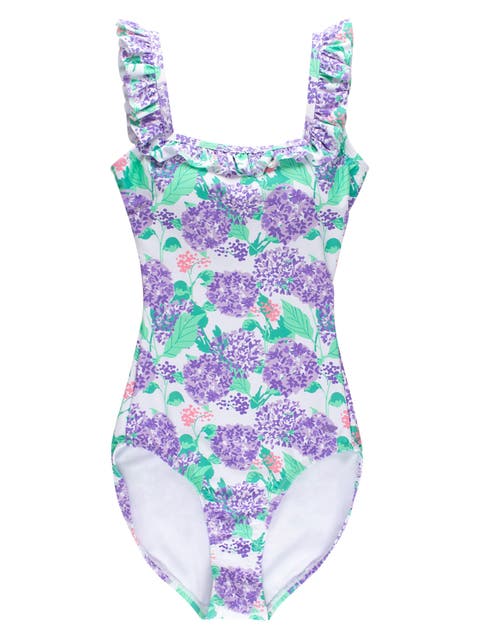 UPF50+ Women's Ruffle One Piece Swimsuit