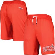 TOMMY JEANS Men's Tommy Jeans Red Houston Rockets Mike Mesh Basketball Shorts