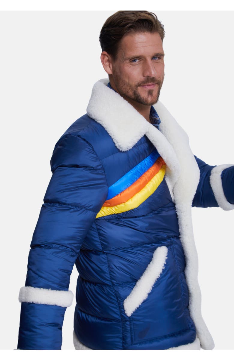 Furniq UK Joshua Puffer Coat, Alternate, color, White