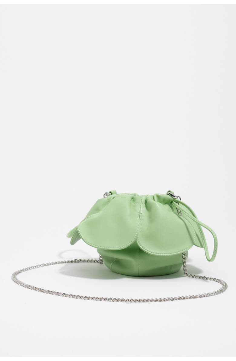 Bimba y Lola Leather Pétalo Bag, Alternate, color, Pastel Green
