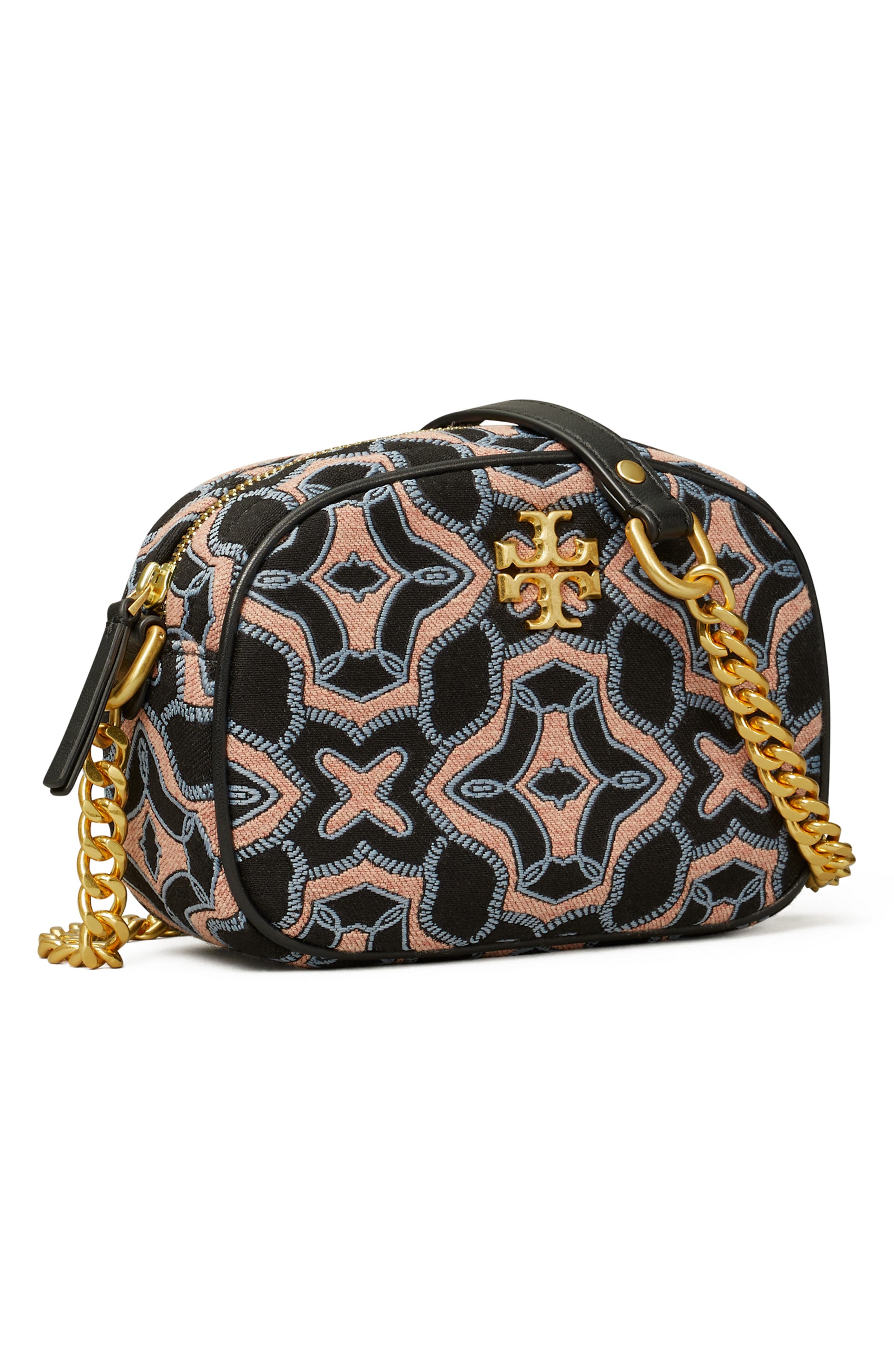 Tory Burch Kira Jacquard Camera Bag, Alternate, color, 