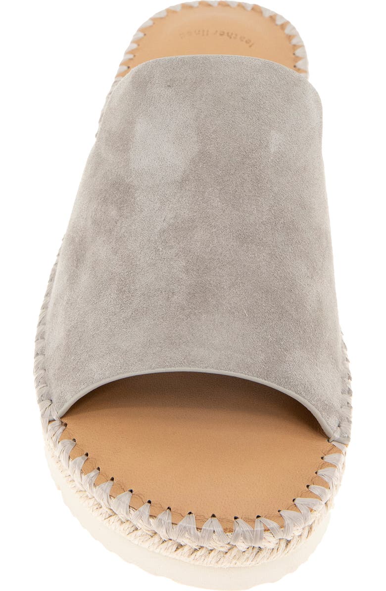 Gentle Souls Leilani Slide Sandal, Alternate, color, Dark Taupe Suede