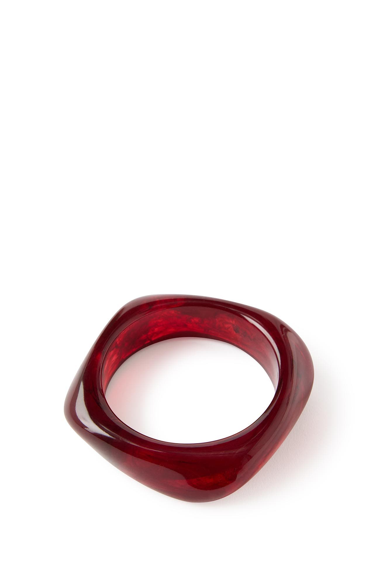 Burgundy Swirl Bangle