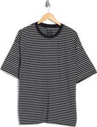 DENIM AND FLOWER Horizontal Stripe T-Shirt