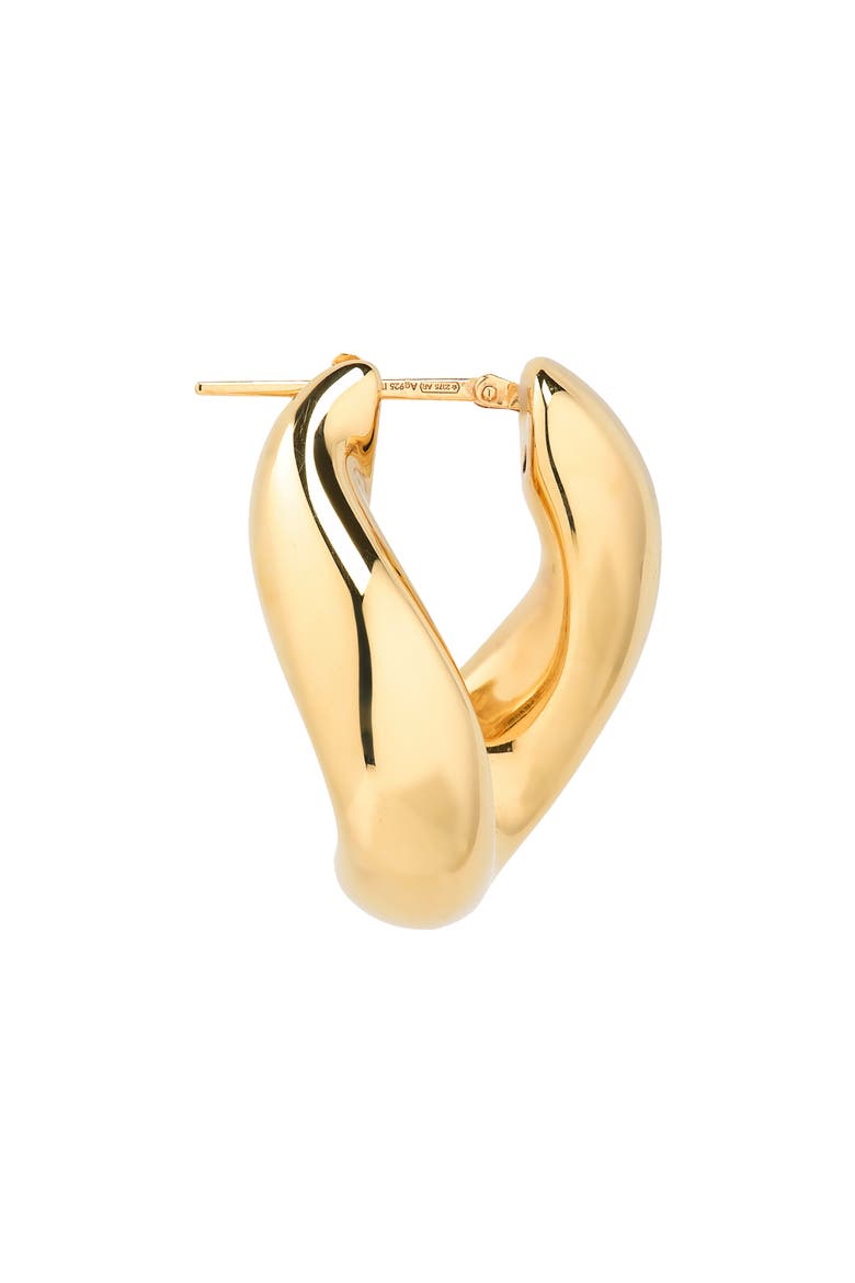 Prisma Chain Earrings, Alternate, color, 8120 YELLOW GOLD