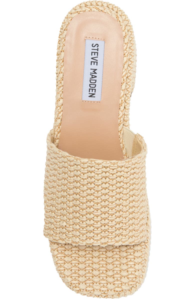 Steve Madden Reign Platform Mule, Alternate, color, Natural Multi