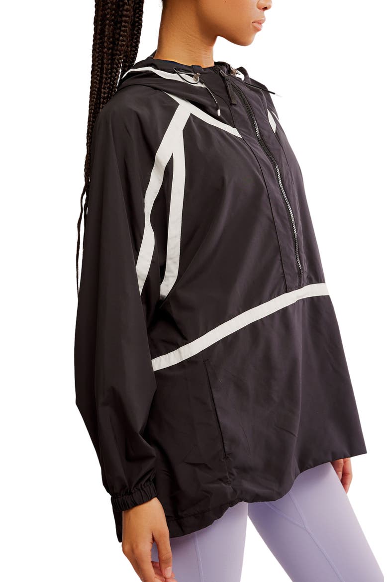 FP Movement Care Like the Wind Anorak, Alternate, color, BLACK LOGO COMBO