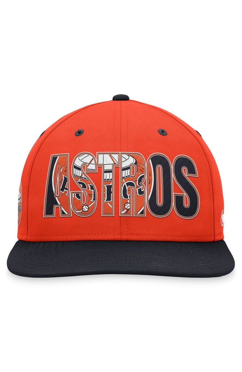 Nike Men's Nike Orange Houston Astros Cooperstown Collection Pro Snapback Hat, Alternate, color, Orange