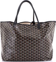 Pre-Owned Goyard Saint Louis Tote Coated Canvas GM
